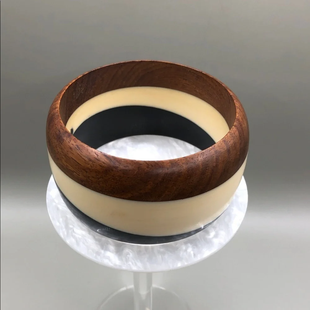 vintage wooden resin
